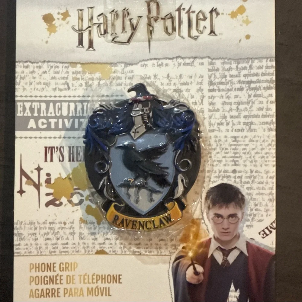 Miniso - Harry Potter Metal Phone Grip Ravenclaw Wizarding World Pop Up